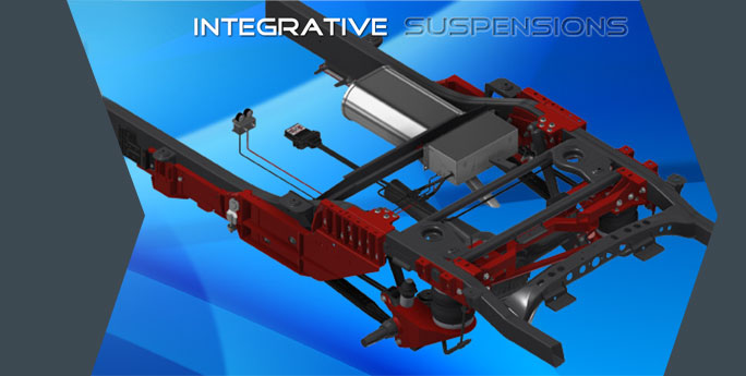 Top Drive System Integrative Suspensions